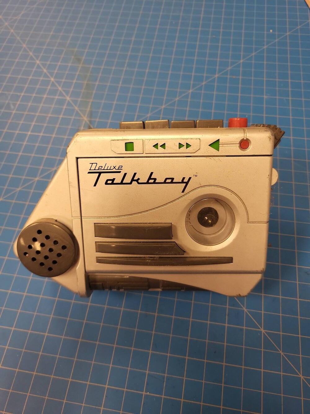 Deluxe Talkboy 1992 20th Century Fox Film Corporation Tiger Electronics Parts